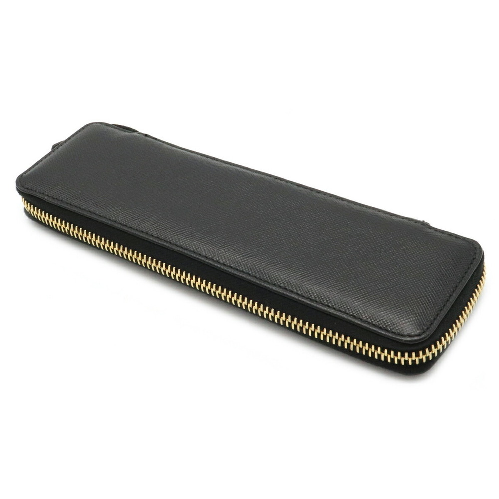 Prada Pencil Black Case Saffiano Leather